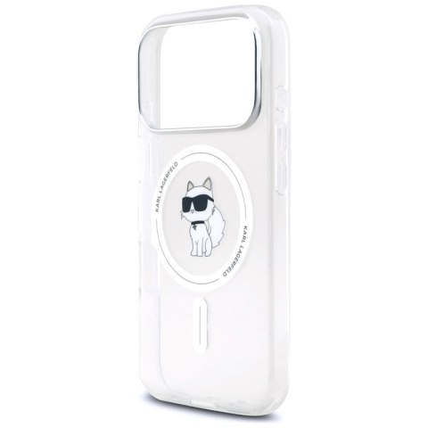 Karl Lagerfeld IML Choupette MagSafe - Etui iPhone 17 Pro Max (przezroczysty)