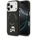 Karl Lagerfeld Karl & Choupette Pins MagSafe - Etui iPhone 17 Pro Max (czarny)