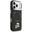 Karl Lagerfeld Karl & Choupette Pins MagSafe - Etui iPhone 17 Pro Max (czarny)