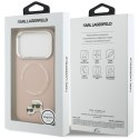 Karl Lagerfeld Karl & Choupette Pins MagSafe - Etui iPhone 17 Pro (różowy)