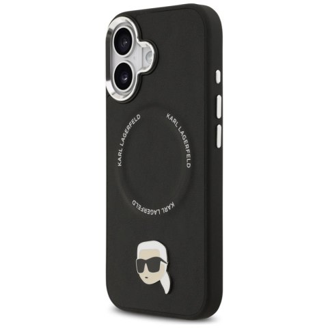 Karl Lagerfeld Karl Pin MagSafe - Etui iPhone 17 (czarny)