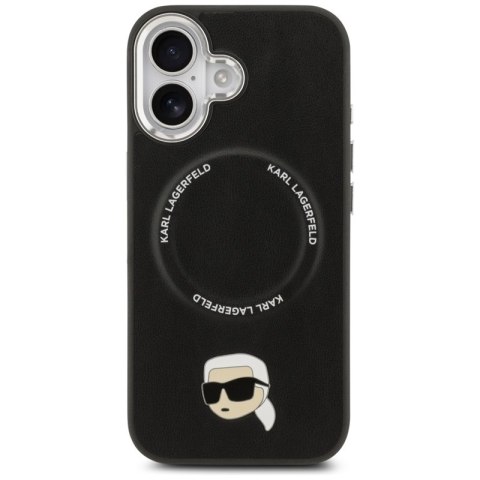 Karl Lagerfeld Karl Pin MagSafe - Etui iPhone 17 (czarny)