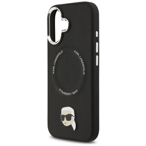 Karl Lagerfeld Karl Pin MagSafe - Etui iPhone 17 (czarny)