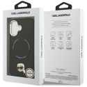 Karl Lagerfeld Karl Pin MagSafe - Etui iPhone 17 (czarny)