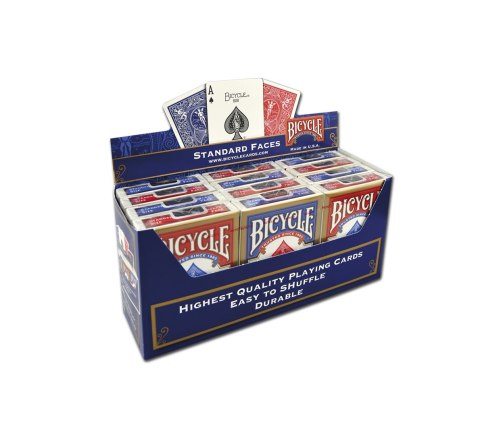 Karty Gold Rider Back Red/Blue | Bicycle®