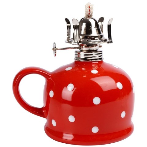 Lampa naftowa ceramiczna TECKA 530 ml, 28,5 cm