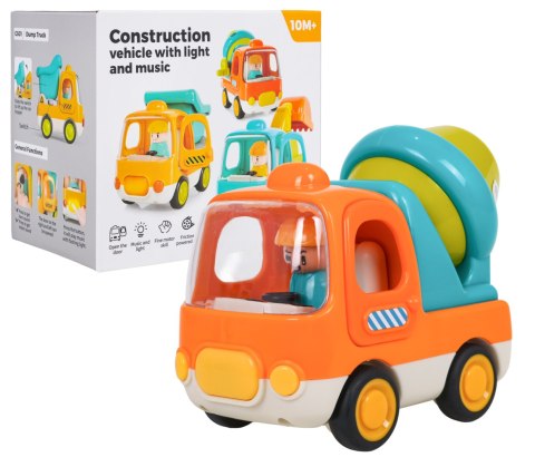 Pojazd Betoniarka Dla Najmłodszych