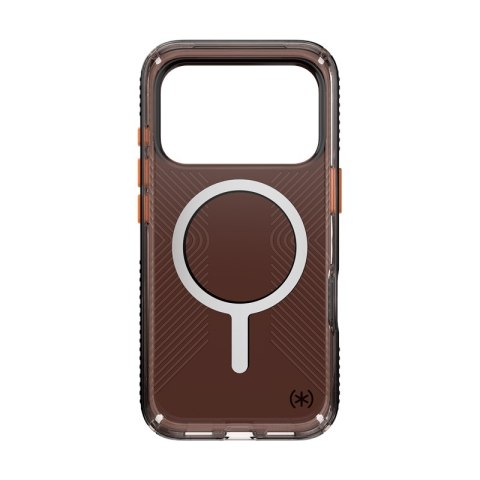 Speck Presidio Lux Grip MagSafe - Etui iPhone 17 Pro (Luxury Shade Matte / Orange)