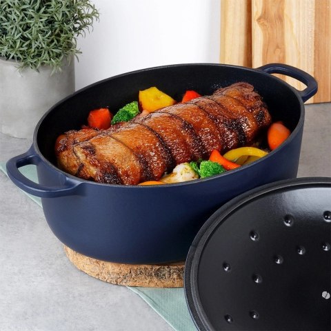 Brytfanna żeliwna emaliowana LITINA 6 l