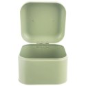 Chlebak Metalowy ORION GREENISH 20x20x17 cm Zielony Kompaktowy na Chleb
