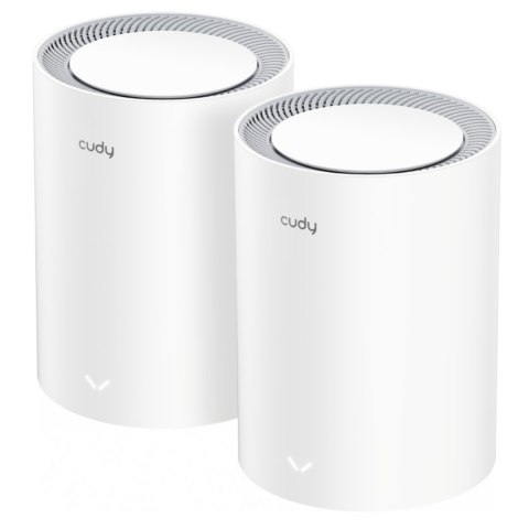 DOMOWY SYSTEM WI-FI MESH M3000(2-PACK) Wi-Fi 6 2.4 GHz, 5 GHz, 574 Mb/s + 2402 Mb/s CUDY