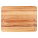 Deska Akacjowa EXCELLENT HOUSEWARE 28 x 20 cm z Rowkiem do Soków