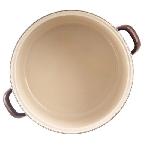 Garnek Emaliowany Retro Tradycyjny Duży Gaz Indukcja Solidny ORION 8 l