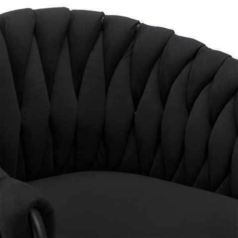 Hoker barowy Cofton Black czarny Velvet