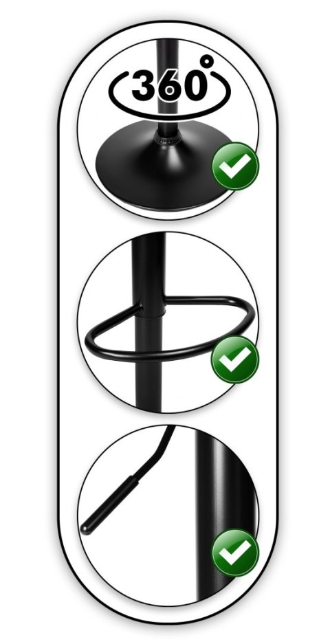 Hoker barowy Cofton Black czarny Velvet