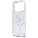 Karl Lagerfeld IML Karl Choupette Glitter MagSafe - Etui iPhone 17 Pro Max (przezroczysty)
