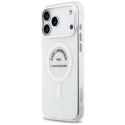 Karl Lagerfeld IML Karl RSG Logo MagSafe - Etui iPhone 17 Pro Max (przezroczysty)