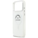 Karl Lagerfeld IML Karl RSG Logo MagSafe - Etui iPhone 17 Pro Max (przezroczysty)