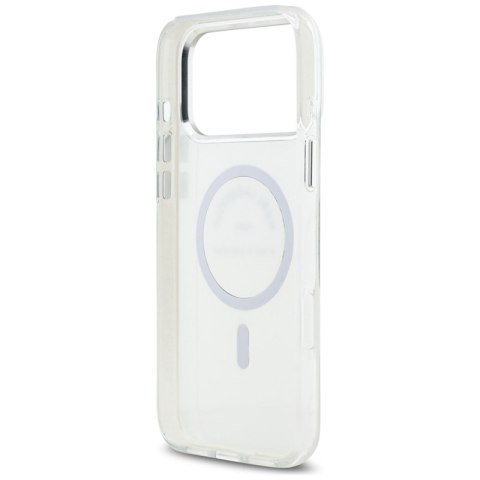 Karl Lagerfeld IML Karl RSG Logo MagSafe - Etui iPhone 17 Pro Max (przezroczysty)