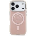 Karl Lagerfeld IML Karl RSG Logo MagSafe - Etui iPhone 17 Pro (różowy)