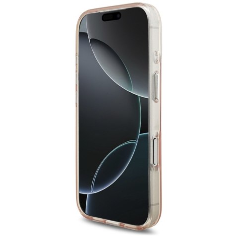 Karl Lagerfeld IML Karl RSG Logo MagSafe - Etui iPhone 17 Pro (różowy)