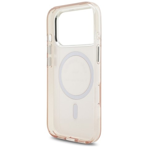 Karl Lagerfeld IML Karl RSG Logo MagSafe - Etui iPhone 17 Pro (różowy)