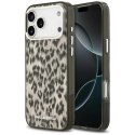 Karl Lagerfeld IML Leopard Pattern MagSafe - Etui iPhone 17 Pro Max (brązowy)