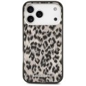 Karl Lagerfeld IML Leopard Pattern MagSafe - Etui iPhone 17 Pro Max (brązowy)