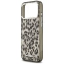 Karl Lagerfeld IML Leopard Pattern MagSafe - Etui iPhone 17 Pro Max (brązowy)