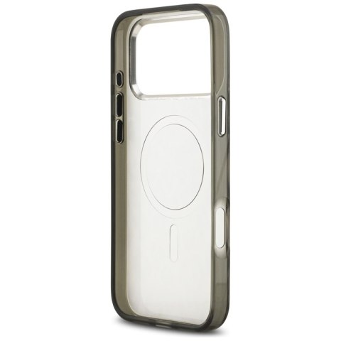 Karl Lagerfeld IML Leopard Pattern MagSafe - Etui iPhone 17 Pro Max (brązowy)