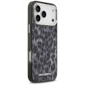 Karl Lagerfeld IML Leopard Pattern MagSafe - Etui iPhone 17 Pro Max (czarny)