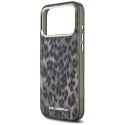 Karl Lagerfeld IML Leopard Pattern MagSafe - Etui iPhone 17 Pro Max (czarny)