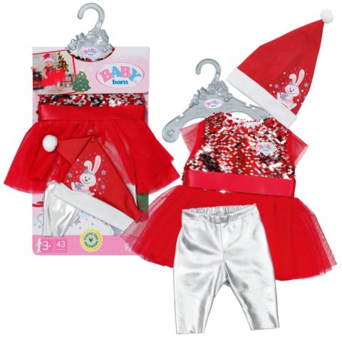 BABY born Xmas Dress 43cm