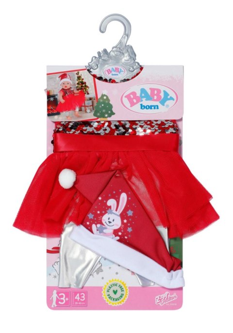 BABY born Xmas Dress 43cm