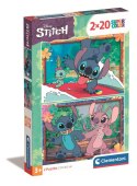 Clementoni: Puzzle 2x20el. - Stitch
