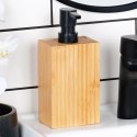 Dozownik do Mydła BATHROOM SOLUTIONS 280 ml Drewniany Bambus Ryflowany