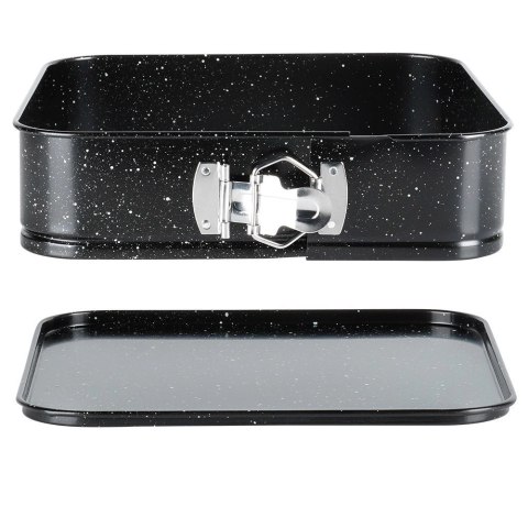 Forma do Pieczenia Ciasta Kwadratowa Rozpinana Granitowa VILDE 24x24x6,8 cm