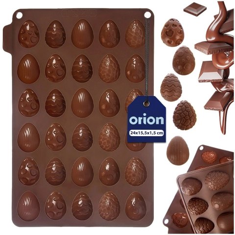 Forma do Pralin ORION SILLINIE Jajka Silikonowa Wielkanoc na 30 Wypieków