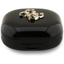 Guess 4G Metal Logo - Słuchawki Bluetooth TWS + etui ładujące (czarny)