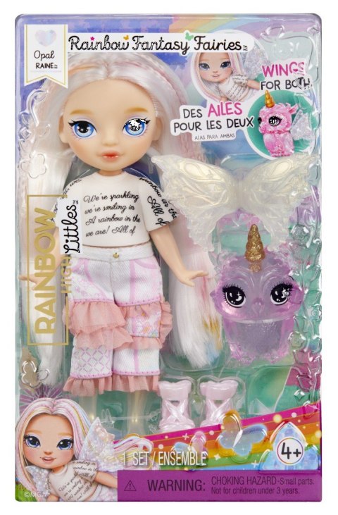 Rainbow High: Littles Rainbow Fantasy Fairies - Opal (tęczowy)