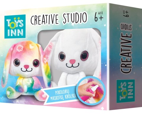 Toys Inn: Creative Studio Królik maskotka do kolorowania