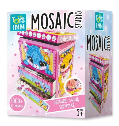 Toys Inn: Szkatułka Mozaika Kotek