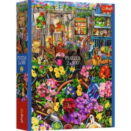 Trefl: Puzzle 2x500el. - Prace w ogrodzie