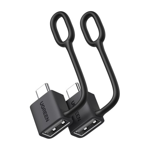 Adapter USB-C do USB-A Ugreen LS503, 2 sztuki (biały)