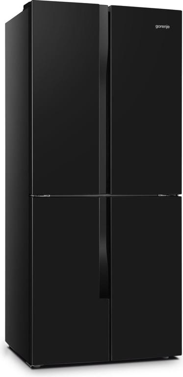 Gorenje G600 NRM818EMB chłodziarko-zamrażarka otwierana obustronnie Wolnostojący 427 l E Czarny
