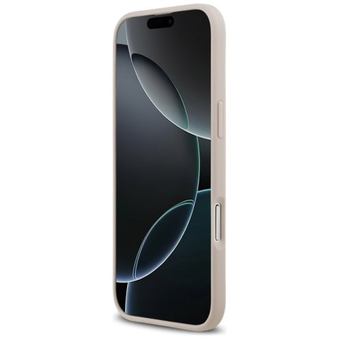 Guess 4G Circle Classic Logo MagSafe - Etui iPhone Air (różowy)