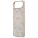 Guess 4G Circle Classic Logo MagSafe - Etui iPhone Air (różowy)