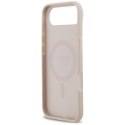 Guess 4G Circle Classic Logo MagSafe - Etui iPhone Air (różowy)