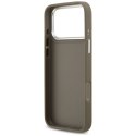 Guess Grained Big 4G Classic Logo - Etui iPhone 17 Pro Max (brązowy)