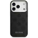 Guess Peony Hot Stamp Script MagSafe - Etui iPhone 17 Pro (czarny)